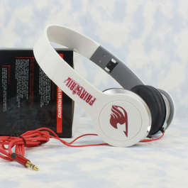 Fairy Tail earphones White Хвост Феи наушники белые