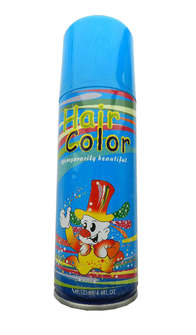Colored Hair Spray Blue Цветной Лак Для Волос Голубой
