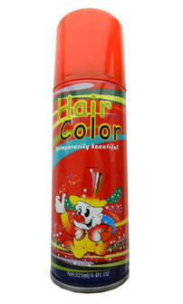 Colored Hair Spray Red Цветной Лак Для Волос Красный